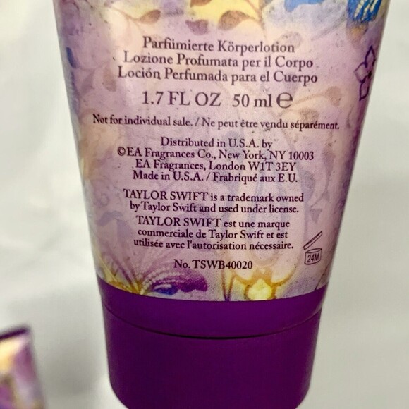 3x Taylor Swift Wonderstruck Scented Body Lotion 1.7 oz Each 5.1 oz Total NEW - Picture 2 of 2